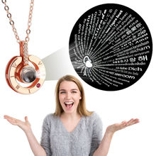 Cargar imagen en el visor de la galería, Collar i love you en 100 idiomas - Ozerty