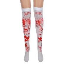 Cargar imagen en el visor de la galería, Calcetines de compresión para Halloween -María la Sanguinaria - Ozerty