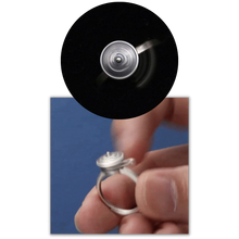 Cargar imagen en el visor de la galería, Anillo de mantra budista giratorio para mujer - Ozerty
