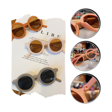 Cargar imagen en el visor de la galería, Gafas de sol redondas vintage para niños de 1 a 5 años - Ozerty
