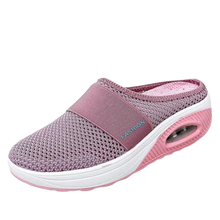 Cargar imagen en el visor de la galería, Air-cushion a slip-on shoes -Pink - Ozayti
