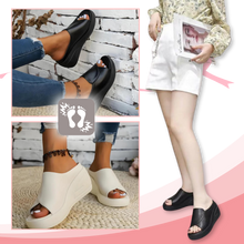 Cargar imagen en el visor de la galería, Sandalias de tacón ortopédicas con amortiguación - Ozerty
