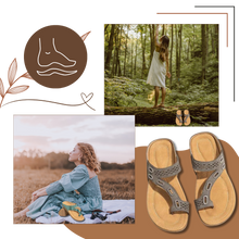 Cargar imagen en el visor de la galería, Sandalias ortopédicas con amortiguación

 - Ozerty
