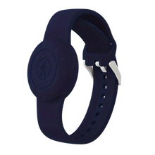 Cargar imagen en el visor de la galería, AirTag Watch de silicona -Azul oscuro - Ozerty
